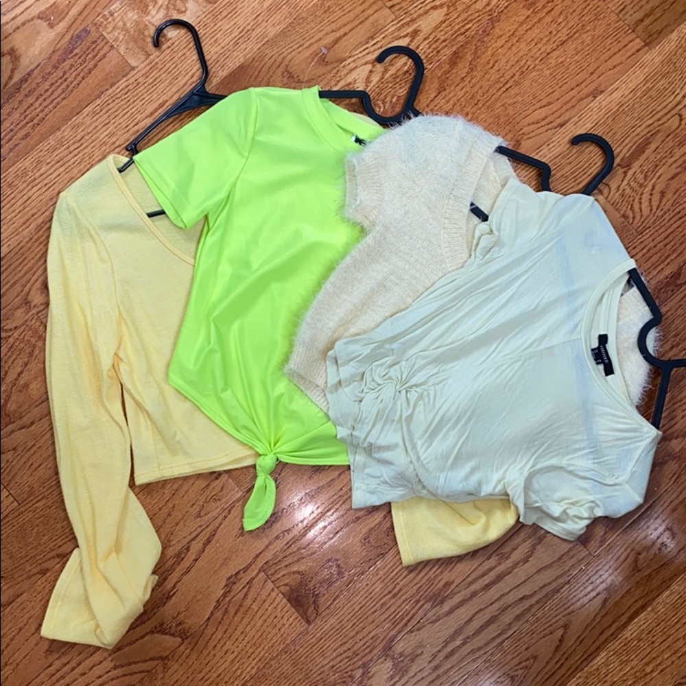 SOLD• Yellow top collection ⭐️💛💝